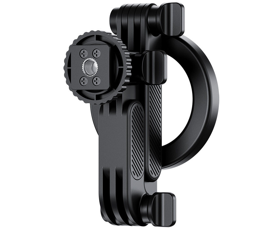 Крепление MagSafe смартфона и экшн-камеры в горячий башмак или штатив