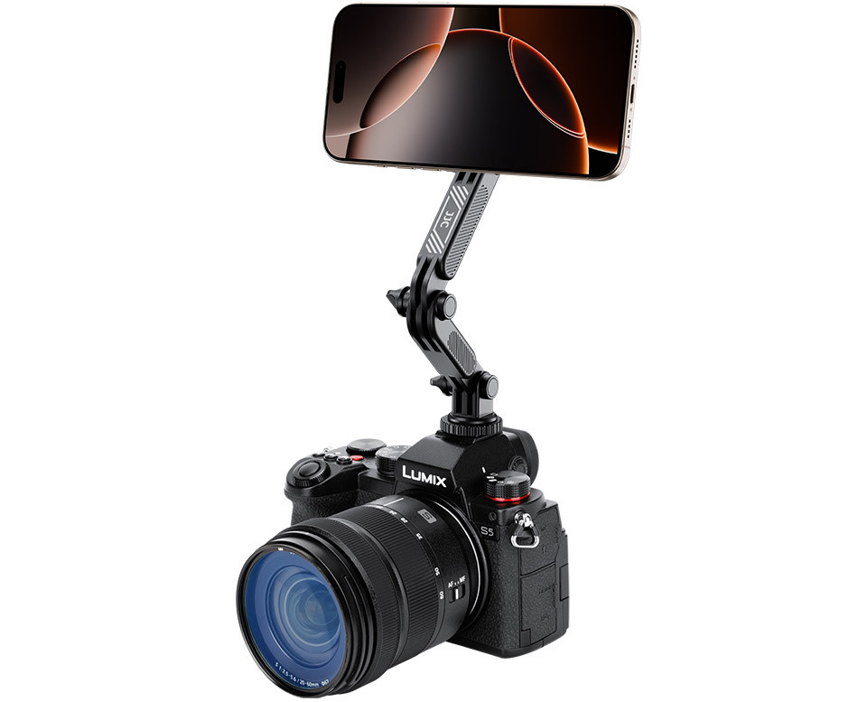 Крепление MagSafe смартфона и экшн-камеры в горячий башмак или штатив