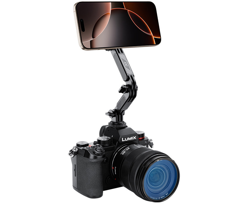 Крепление MagSafe смартфона и экшн-камеры в горячий башмак или штатив