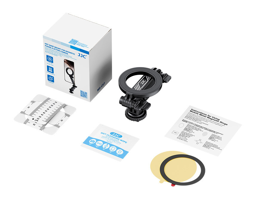 Крепление MagSafe смартфона и экшн-камеры в горячий башмак или штатив