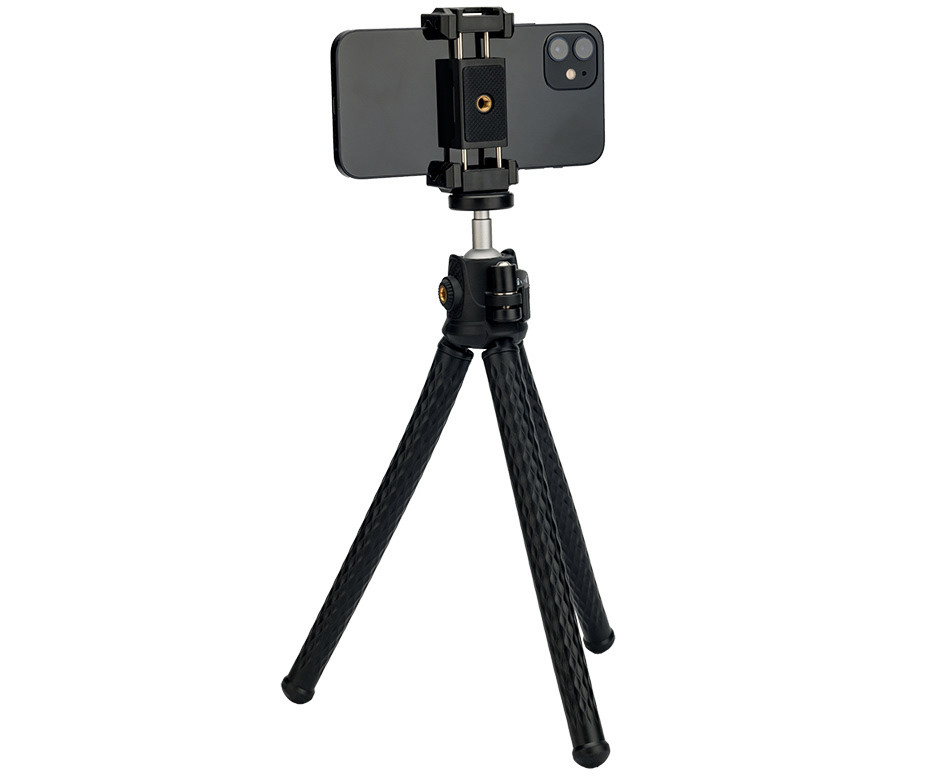 Гибкий штатив для смартфонов и камер