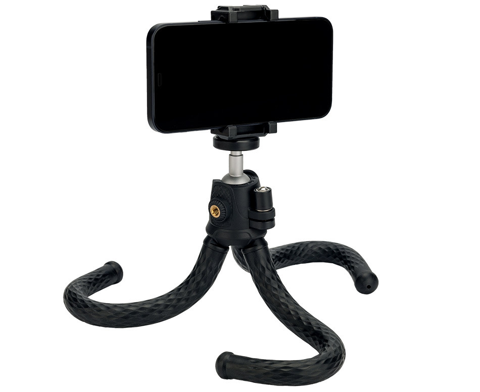 Гибкий штатив для смартфонов и камер