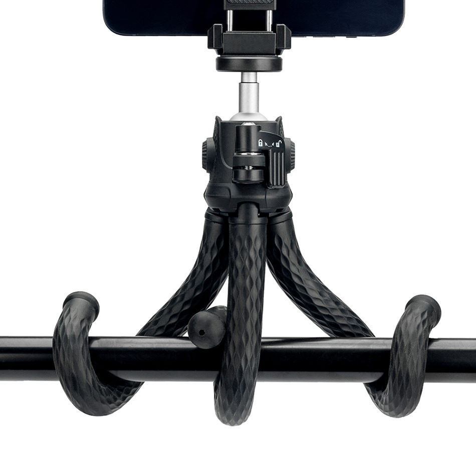 Гибкий штатив для смартфонов и камер