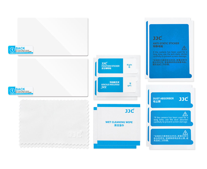 Защитное стекло для Pentax WG-90 и Ricoh WG-80 / WG-70 / WG-60 / WG-50 / WG-40 / WG-40W (двойной комплект)