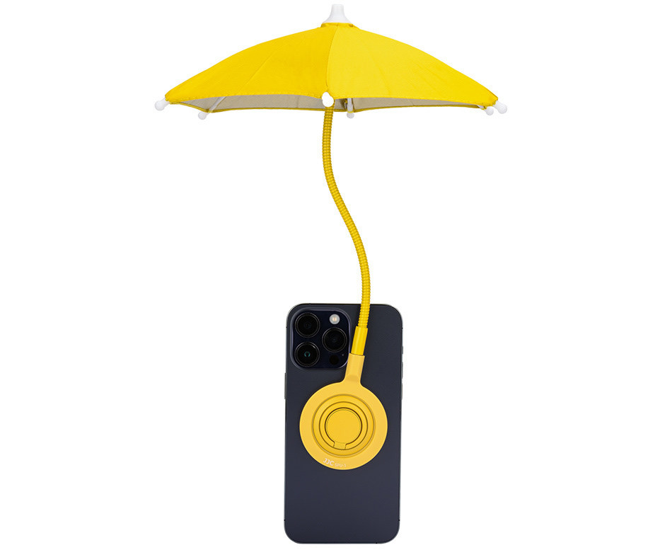 MagSafe зонтик для смартфона (диаметр 25 см), жёлтый цвет