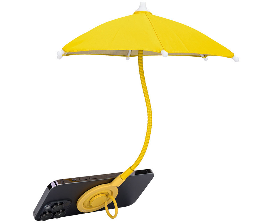 MagSafe зонтик для смартфона (диаметр 25 см), жёлтый цвет