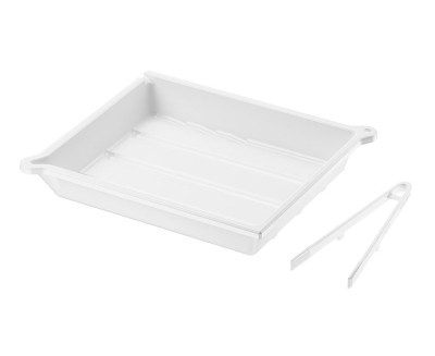 Кювета для проявки с щипцами (белый цвет)