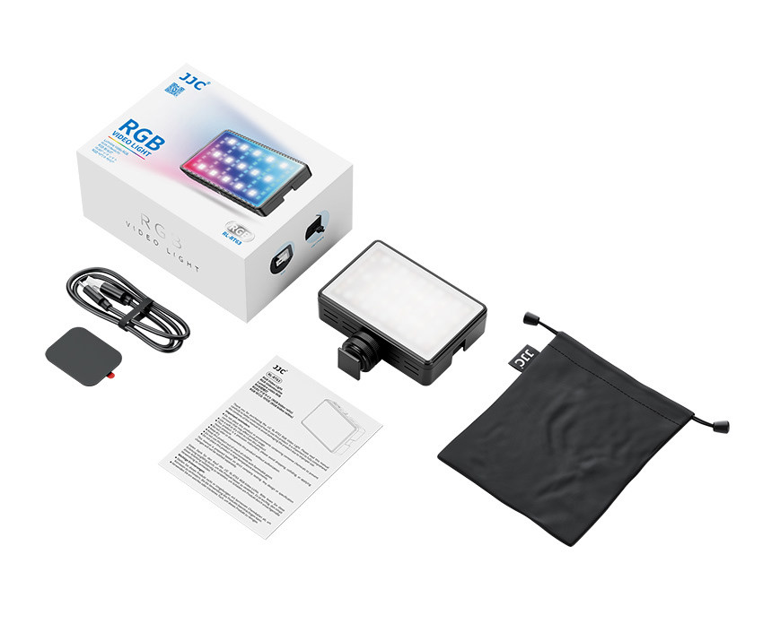 Накамерная видео LED RGB панель для влогов и трансляций