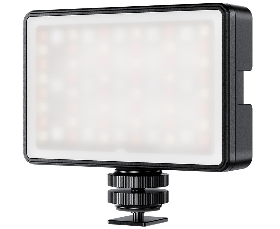 Накамерная видео LED RGB панель для влогов и трансляций