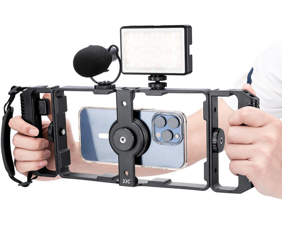 Накамерная видео LED RGB панель для влогов и трансляций