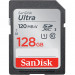 Карта памяти SDXC UHS-I Sandisk Ultra 128 Гб, 120 МБ/с, Class 10