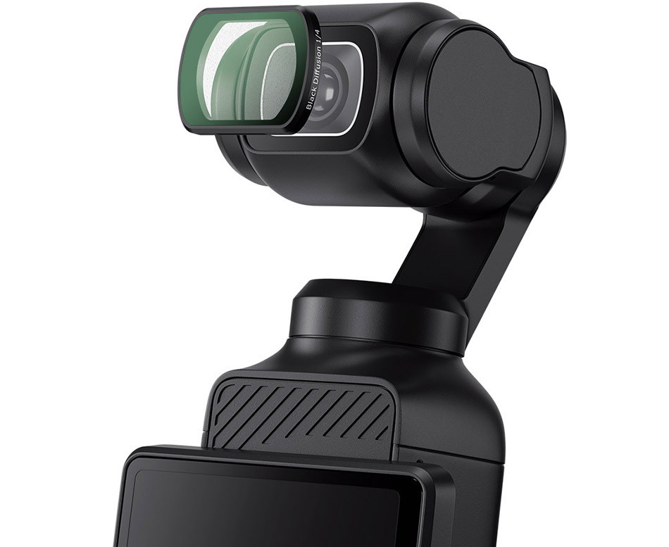 Три светофильтра для DJI Osmo Pocket 3 (CPL, NDV2-32, Black Mist 1/4)