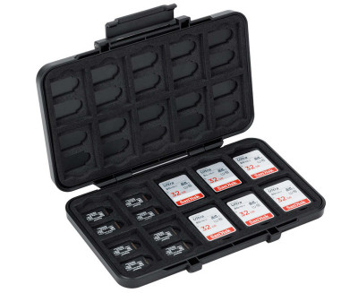 Футляр защитный для 20 SD Card и 40 microSD карт памяти