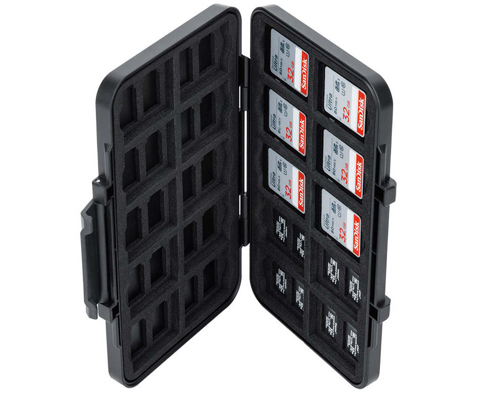 Футляр защитный для 20 SD Card и 40 microSD карт памяти