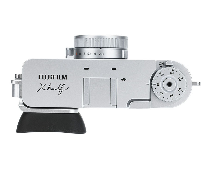 Наглазник для Fujifilm X Half удлинённый (серебристый)