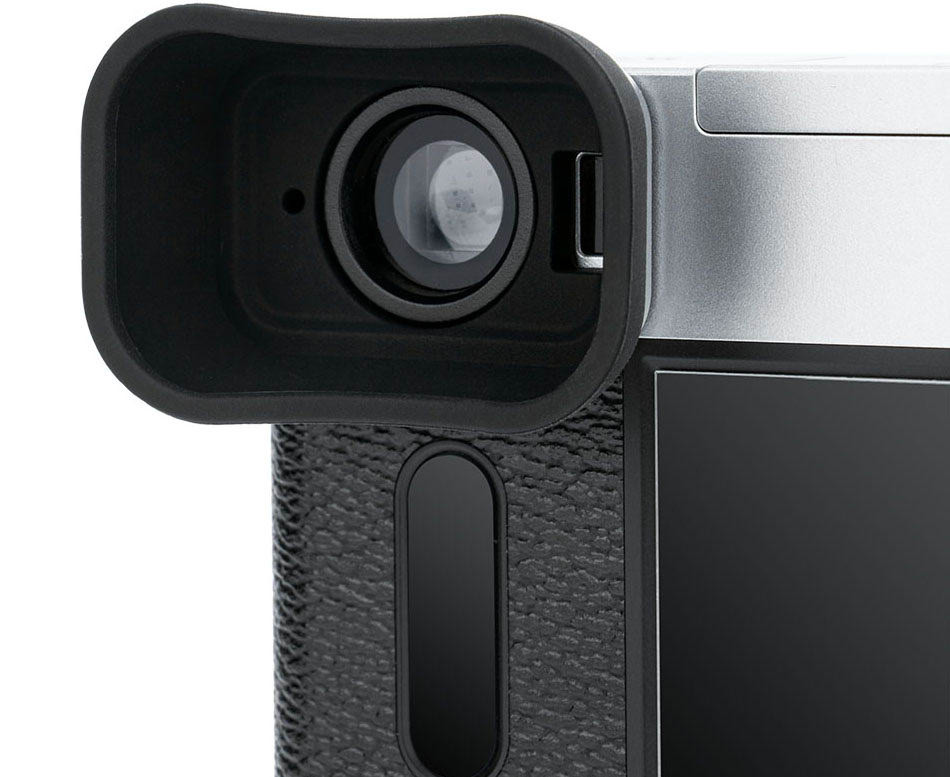 Наглазник для Fujifilm X Half удлинённый (серебристый)