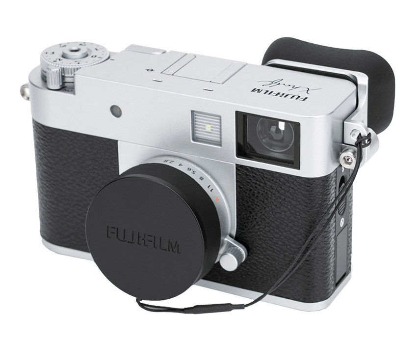 Наглазник для Fujifilm X Half удлинённый (серебристый)