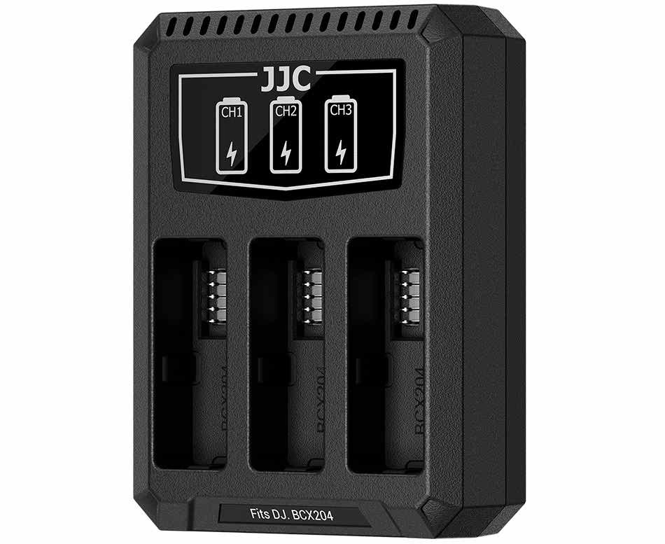 Зарядное USB-C устройство для трёх аккумуляторов DJI BCX204