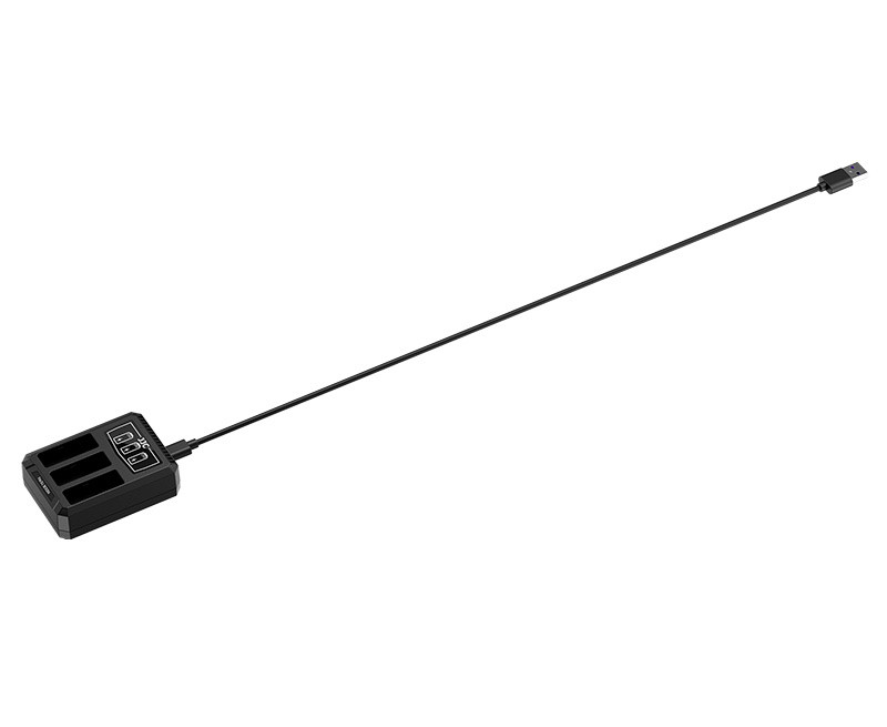 Зарядное USB-C устройство для трёх аккумуляторов DJI BCX204