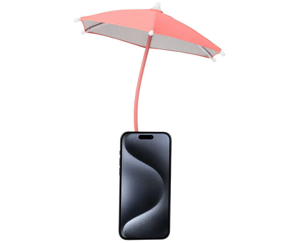 MagSafe зонтик для смартфона (диаметр 25 см), розовый цвет