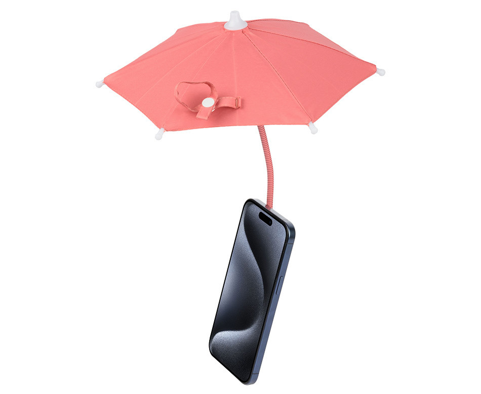 MagSafe зонтик для смартфона (диаметр 25 см), розовый цвет