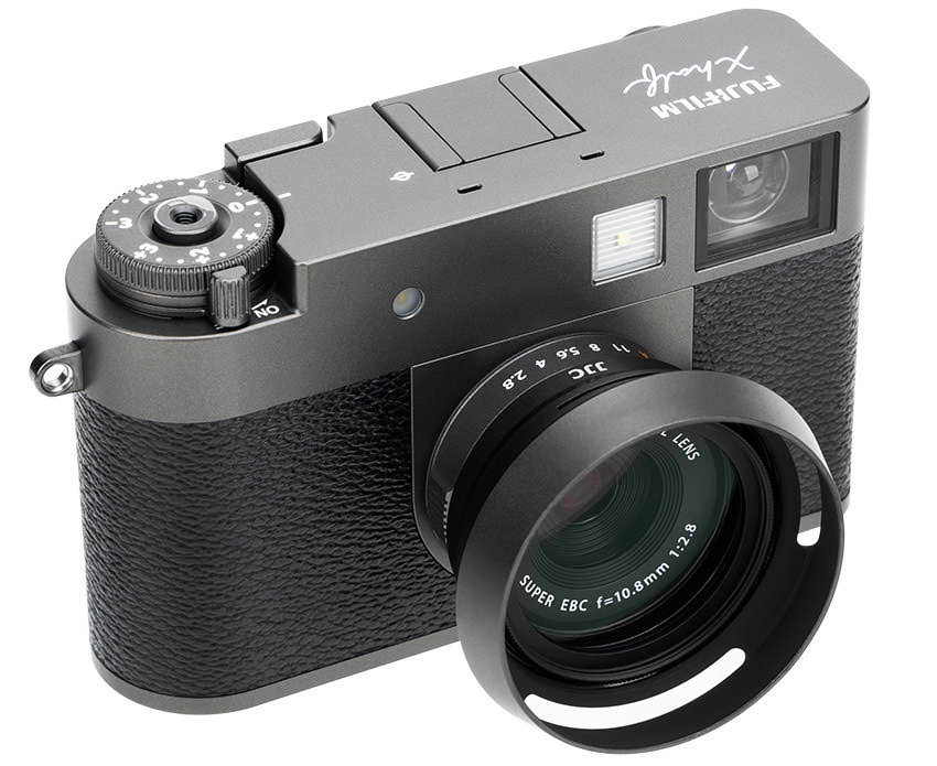 Бленда JJC LH-JXHALF SILVER для Fujifilm X half с адаптером (тёмно-серый цвет)