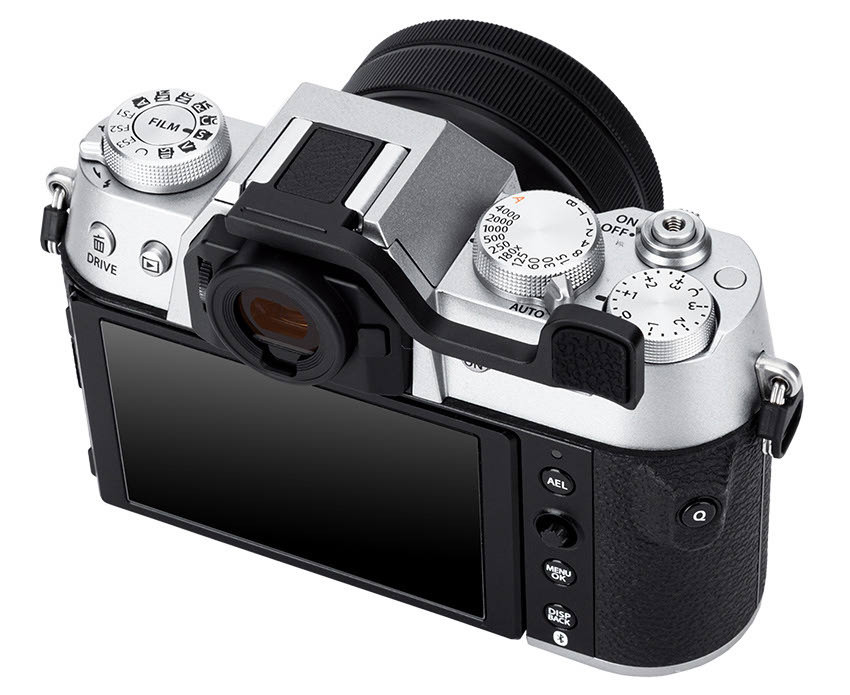 Дополнительный хват для Fujifilm X-T50 (чёрный цвет)