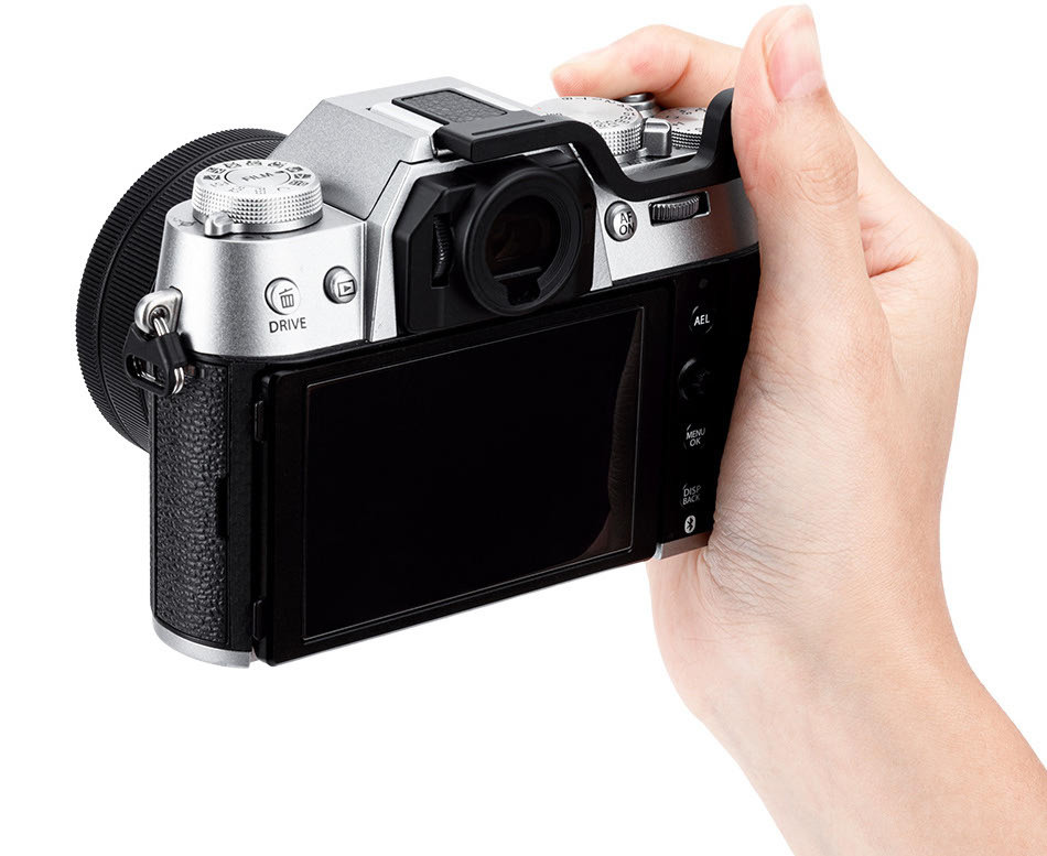 Дополнительный хват для Fujifilm X-T50 (чёрный цвет)