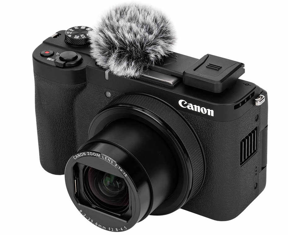 Ветрозащита встроенного микрофона Canon PowerShot V1