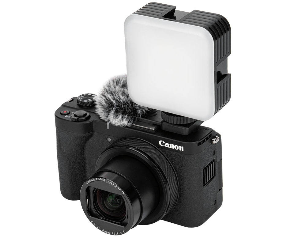 Ветрозащита встроенного микрофона Canon PowerShot V1