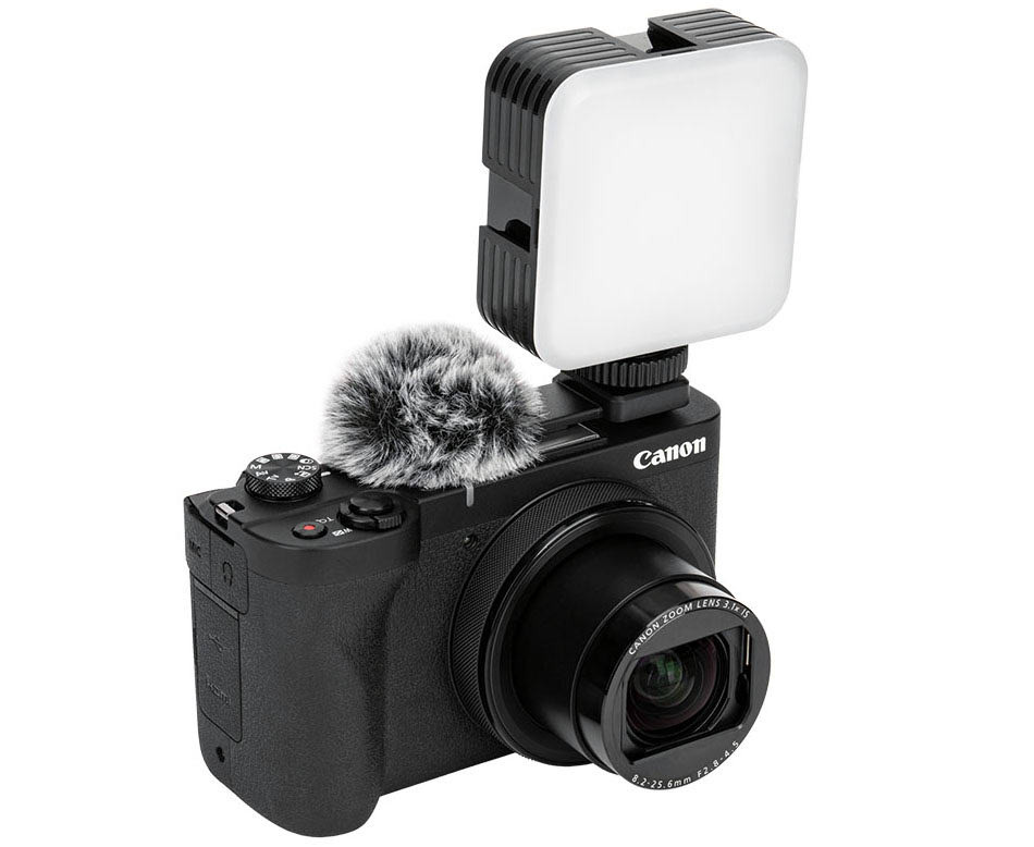 Ветрозащита встроенного микрофона Canon PowerShot V1