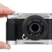 L-образная рукоятка для Fujifilm X-M5 (серебристая)