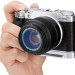 L-образная рукоятка для Fujifilm X-M5 (серебристая)