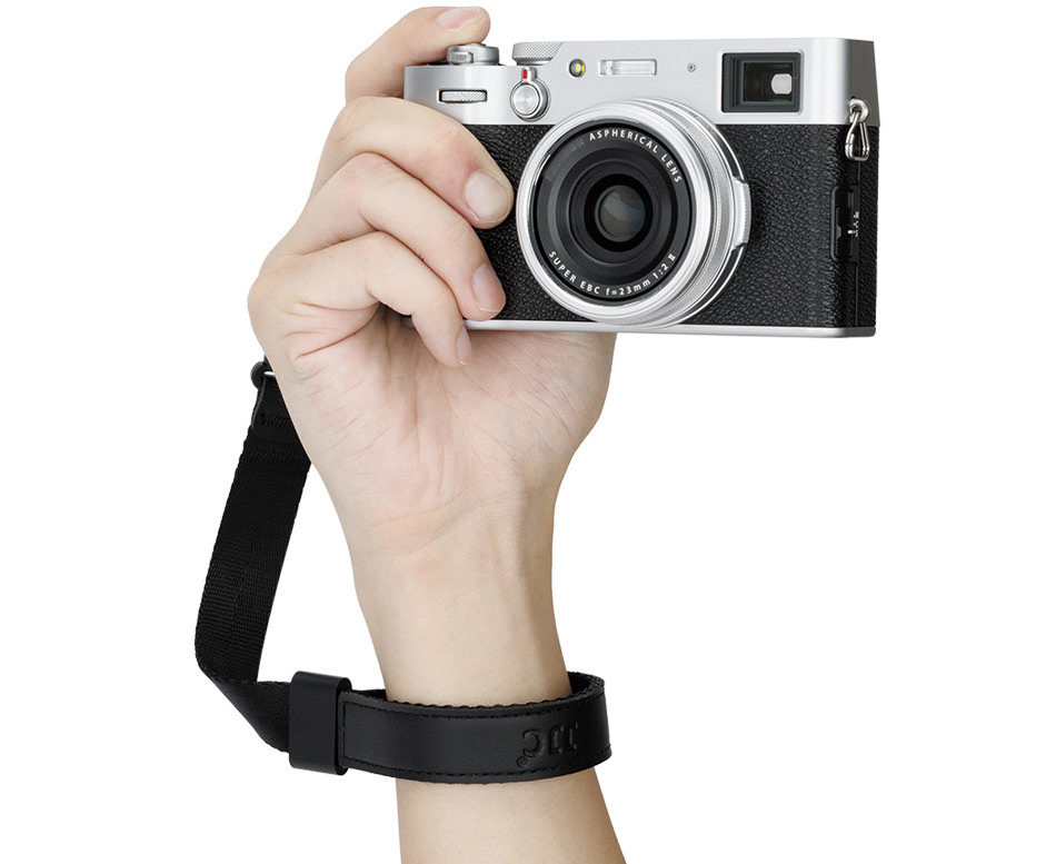 Ремешок на запястье для зеркальных, беззеркальных и Point and Shoot камер (чёрный)