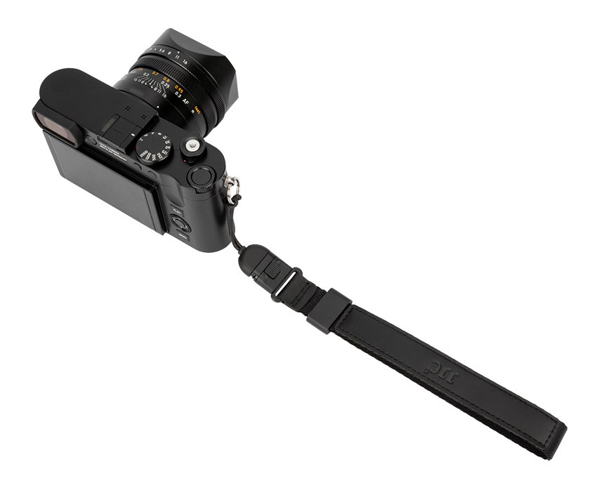 Ремешок на запястье для зеркальных, беззеркальных и Point and Shoot камер (чёрный)