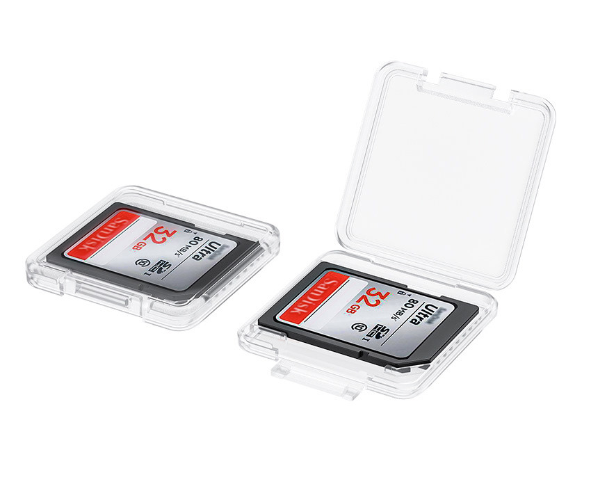 Защитный бокс на десять CFexpress Type B или XQD и двенадцать SD карт памяти