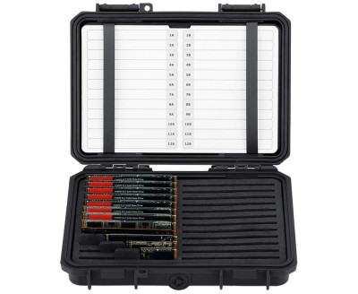 Защитный бокс на двадцать четыре SSD M.2 2280 / 2260 / 2242 / 2230 накопителей