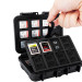 Защитный бокс на 76 шт microSD, 22 шт SD и 16 шт CFexpress Type-B или XQD