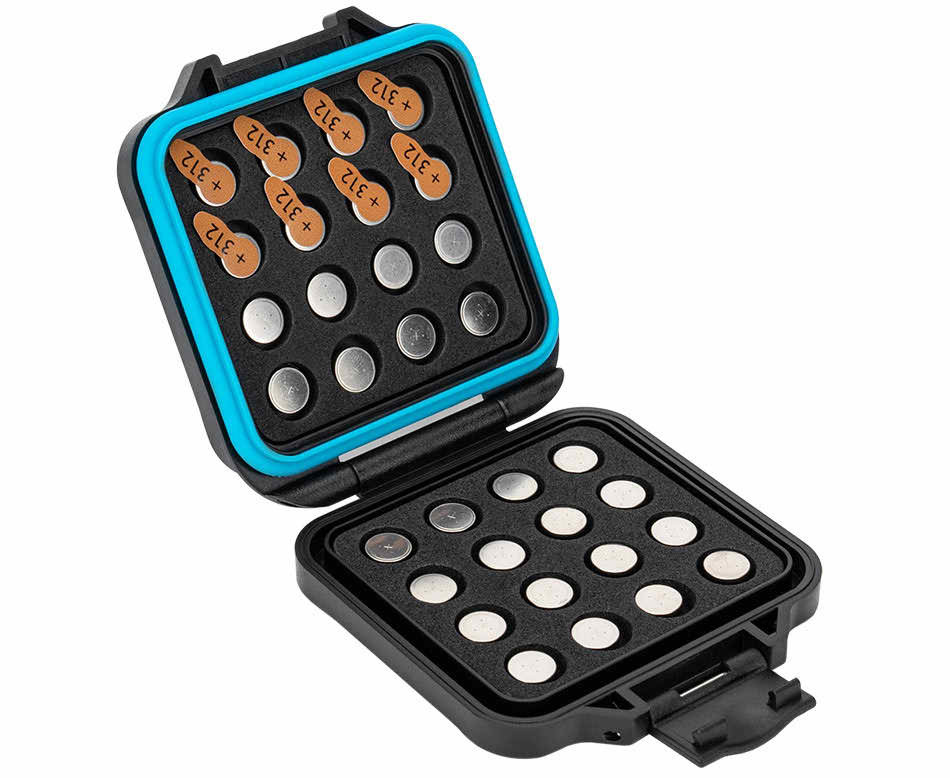 Защитный бокс на 32 батарейки P10 / P13 / P312