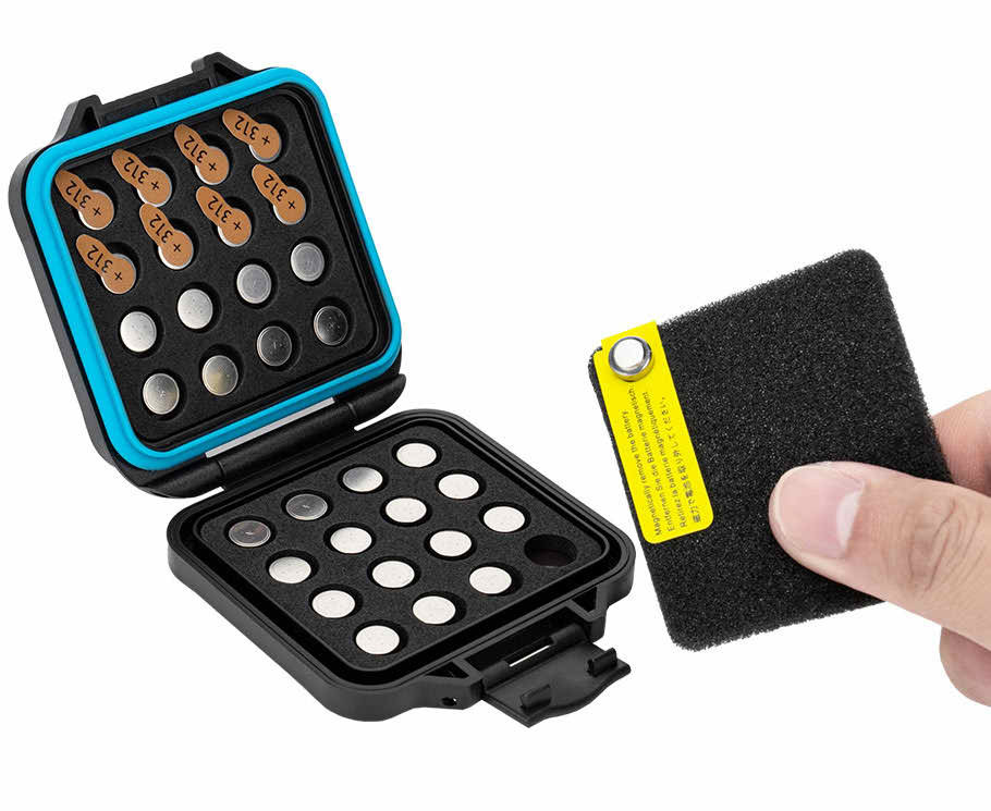 Защитный бокс на 32 батарейки P10 / P13 / P312