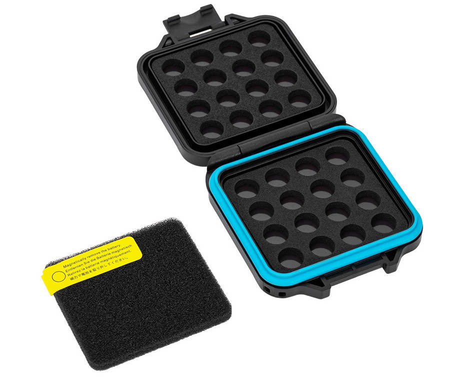 Защитный бокс на 32 батарейки P10 / P13 / P312