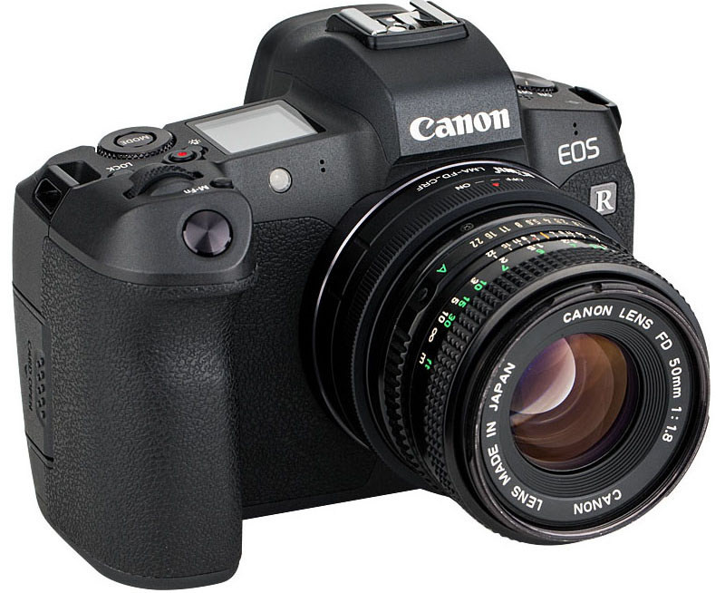 Байонетный адаптер Canon FD на Canon RF