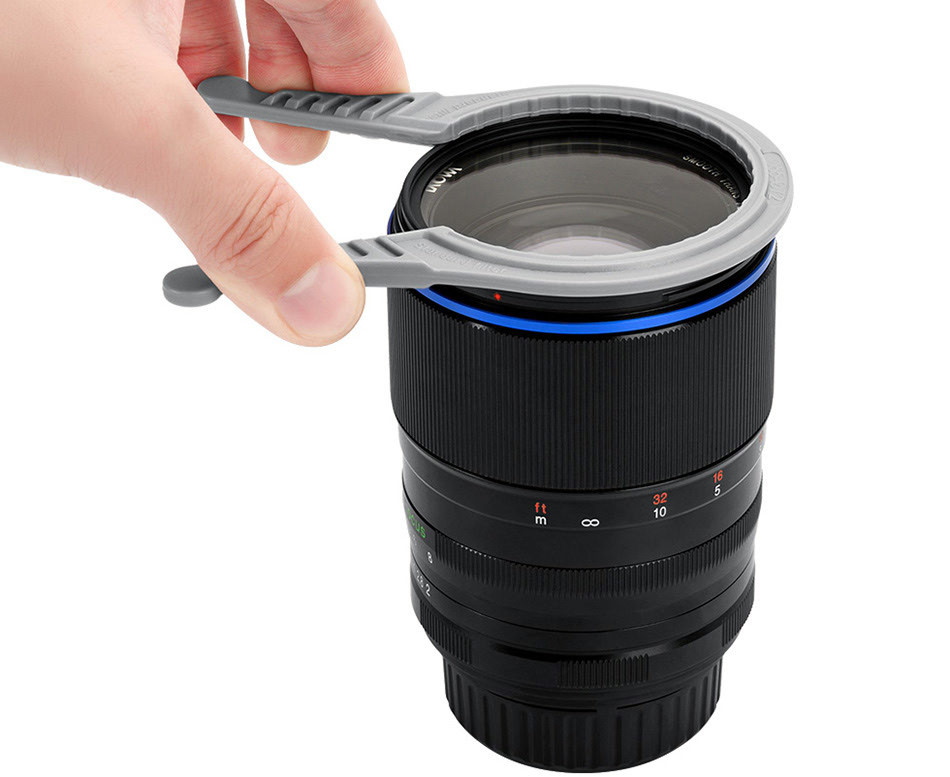 Клещи для снятия светофильтров (от 37 до 95 мм) серый цвет