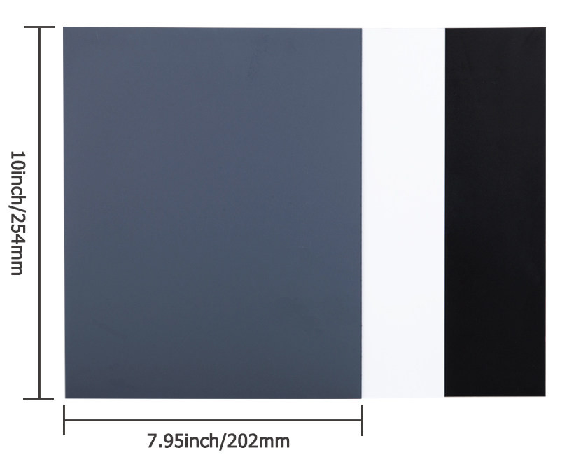 Набор карточек для установки баланса белого (254 Х 202 мм) с сумкой