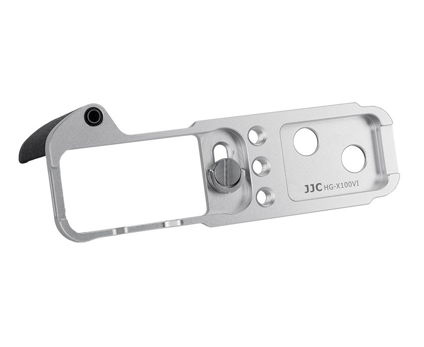 L-образная рукоятка для Fujifilm X100VI / X100V / X100F (серебристая)