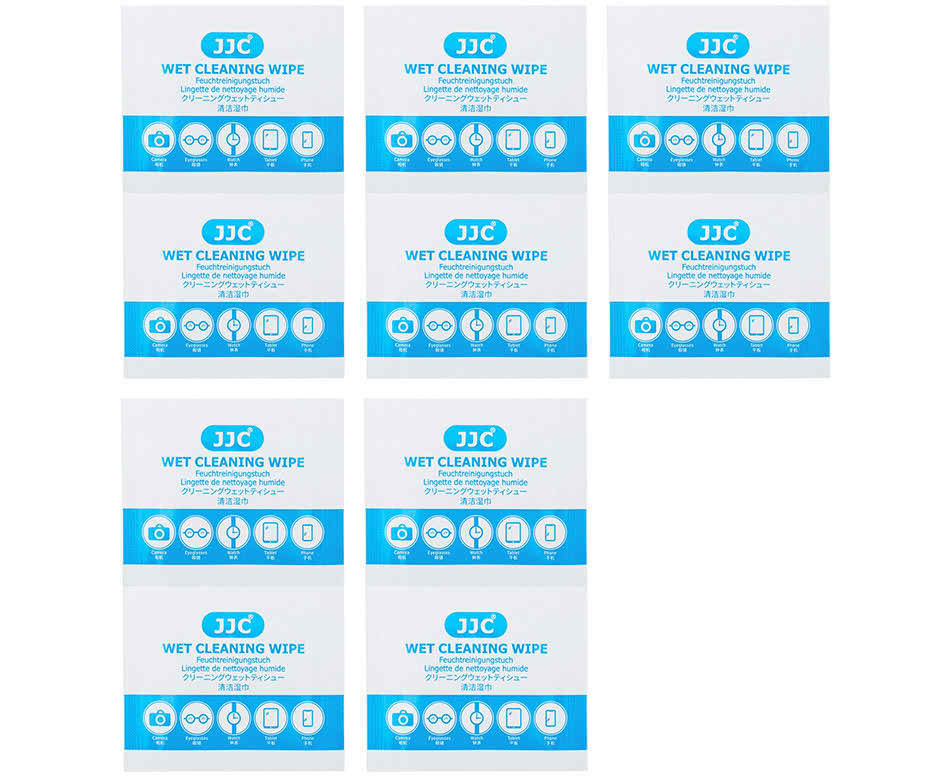 Влажные чистящие салфетки для оптики (10 шт / 15x12 см)
