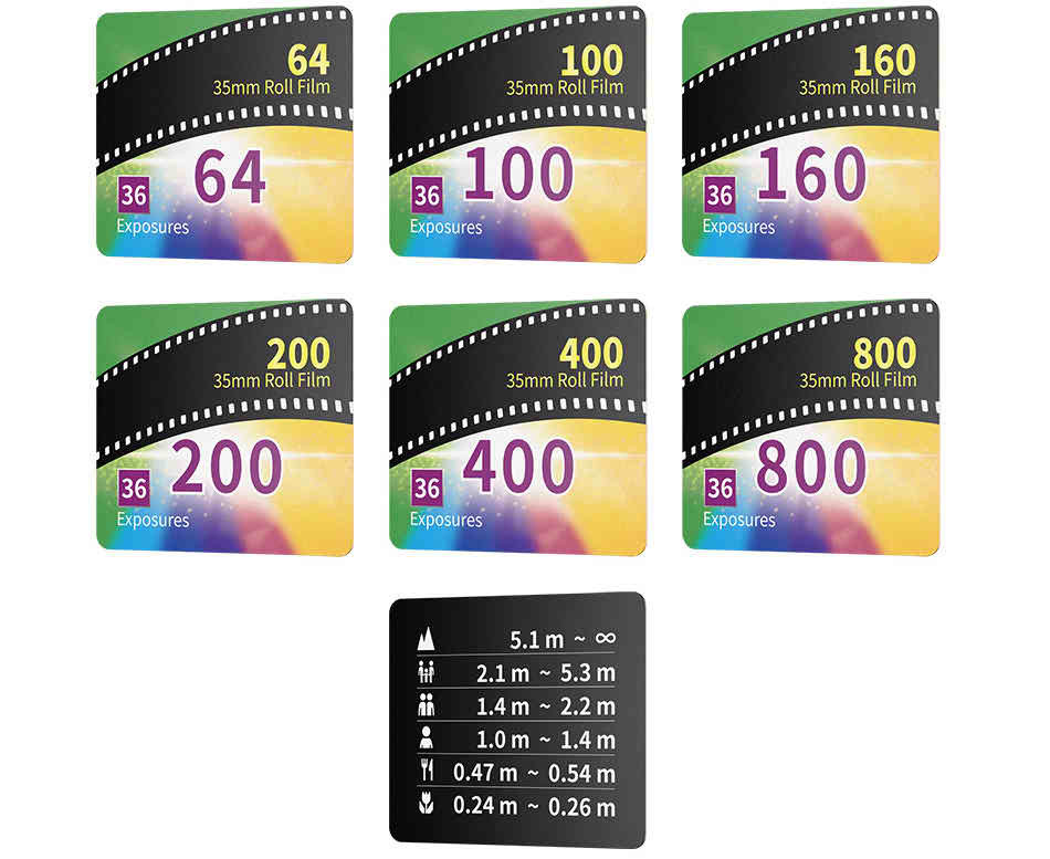 Набор карточек для плёночной камеры Pentax 17