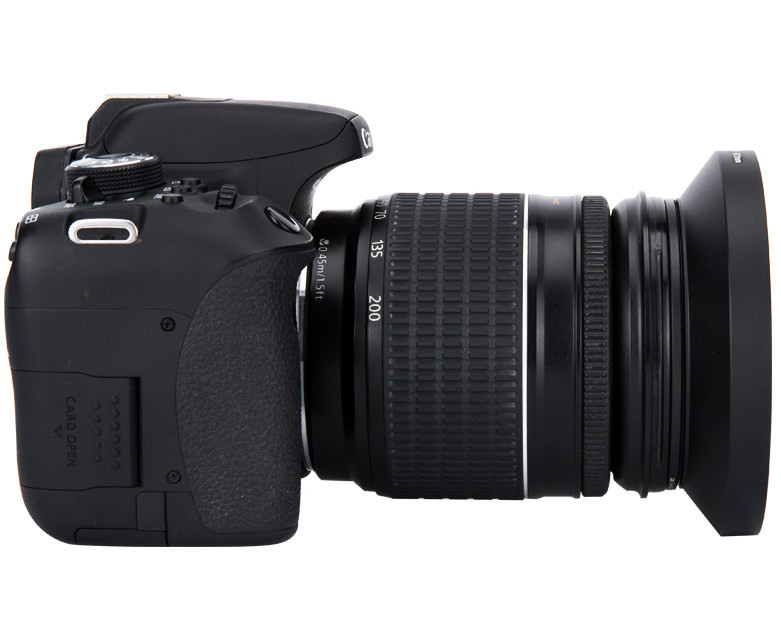 Металлическая резьбовая бленда 72 мм широкоугольная