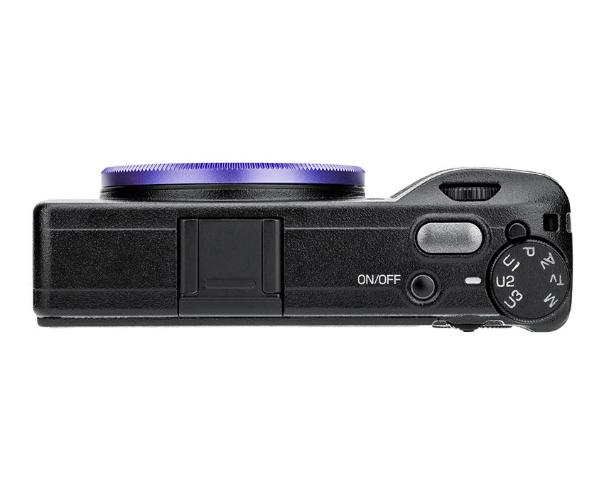 Декоративное кольцо для Ricoh GR III (фиолетовое)