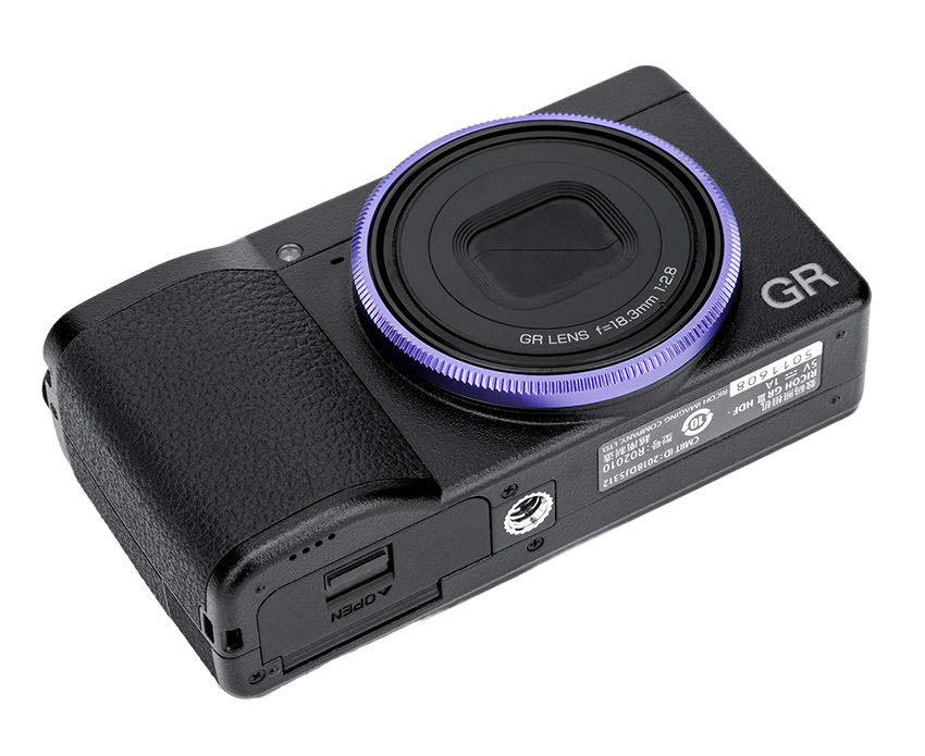 Декоративное кольцо для Ricoh GR III (фиолетовое)